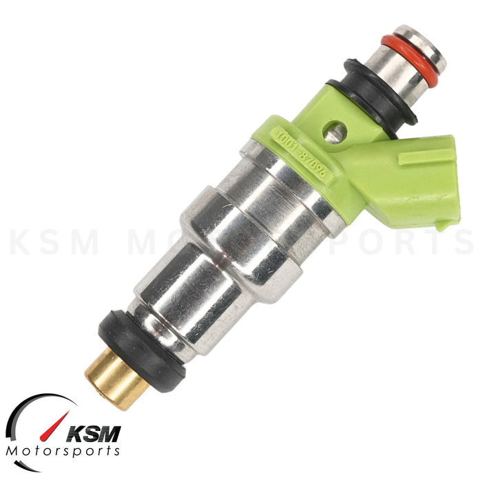 4x 800cc-Einspritzdüsen mit niedriger Impedanz für CA18DE/T 200SX 4G63 EVO1-9 RX7 FC3S