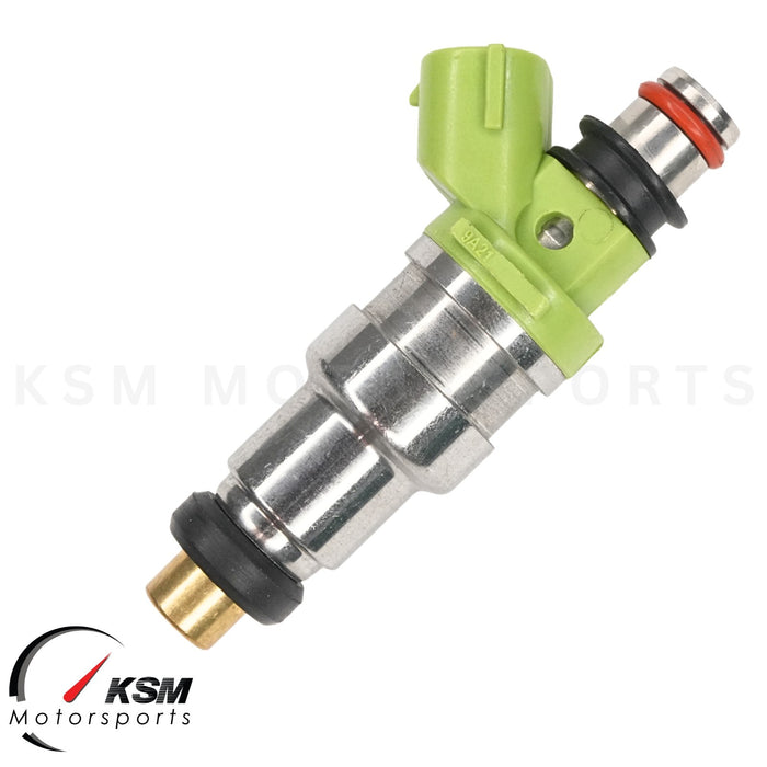 4x 800cc-Einspritzdüsen mit niedriger Impedanz für CA18DE/T 200SX 4G63 EVO1-9 RX7 FC3S