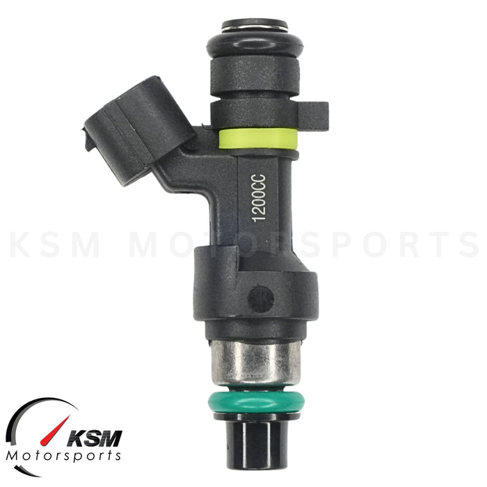 6x 1200cc turbo fuel injectors 114lb For Nissan GTR R35 350Z G35 M35 fit DENSO