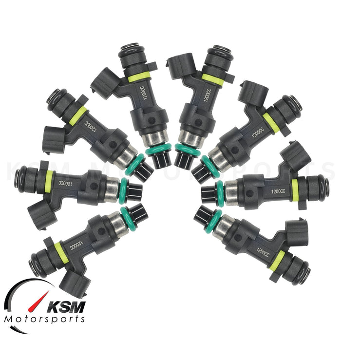 8 1200cc 114lb Fuel Injectors For 04-10 Infiniti QX56 04-16 Nissan 5.6 V8 VK56