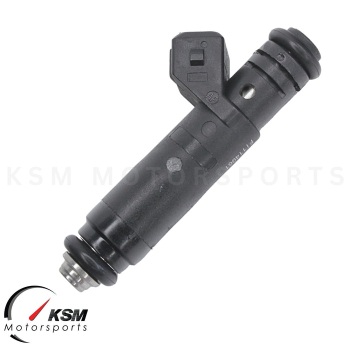 6 x Fuel Injectors 60lb 630cc High Impedance Long Style FI114961 EV1 plug (60mm)