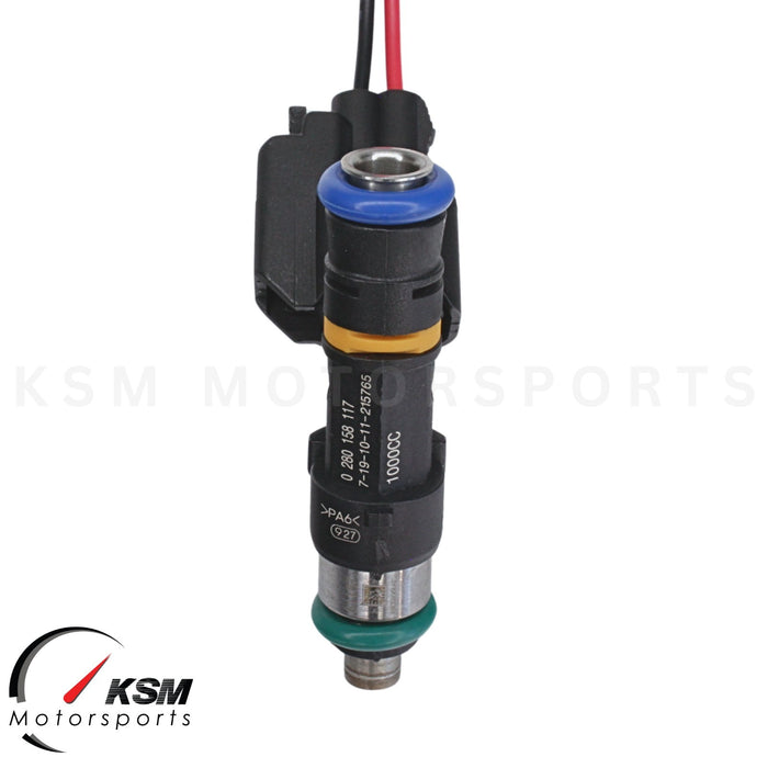 Set of 6 x 1000cc 95lb fuel injectors for TOYOTA SUPRA 2JZGTE fit BOSCH EV14 E85