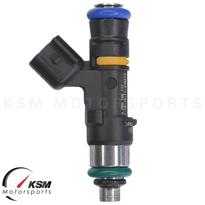 4x 1200cc 114lb fuel injectors for 2009-2012 HYUNDAI GENESIS 2.0T BOSCH EV14 E85