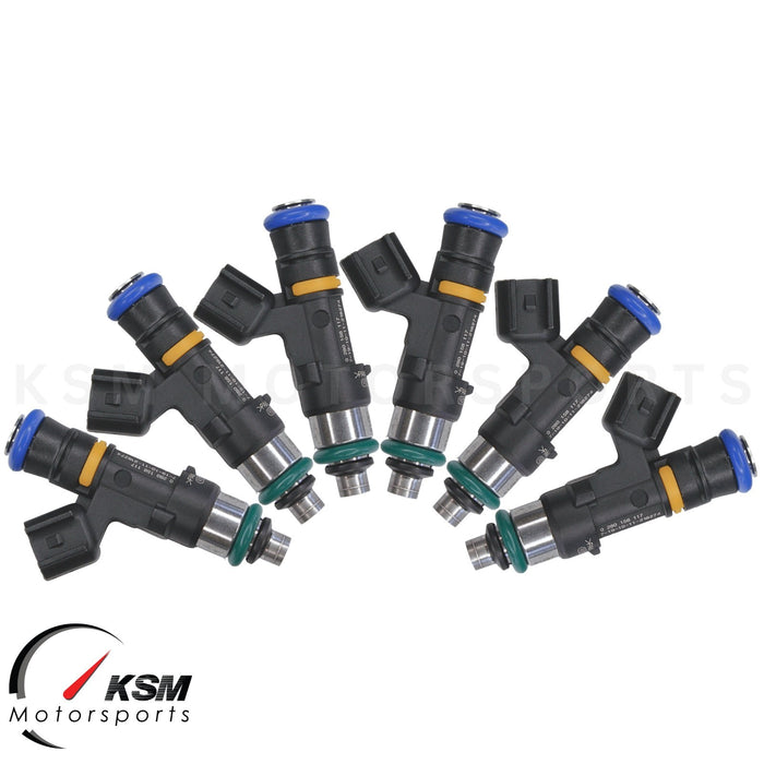 6 x 1200cc 114lb fuel injectors for NISSAN SKYLINE R33 GTS-T RB25DET BOSCH EV14