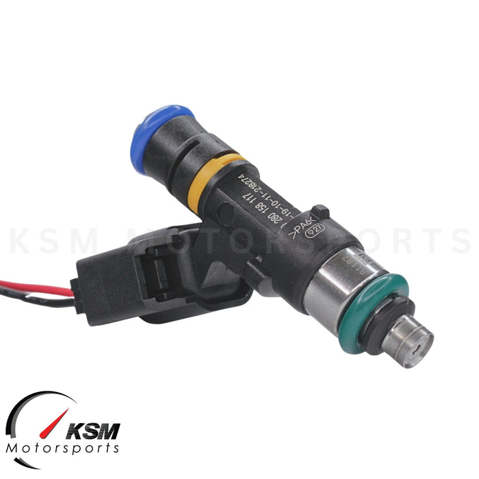 Set 6 x 1200cc 114lb fuel injectors for 1990-1996 NISSAN 300ZX TT fit BOSCH EV14