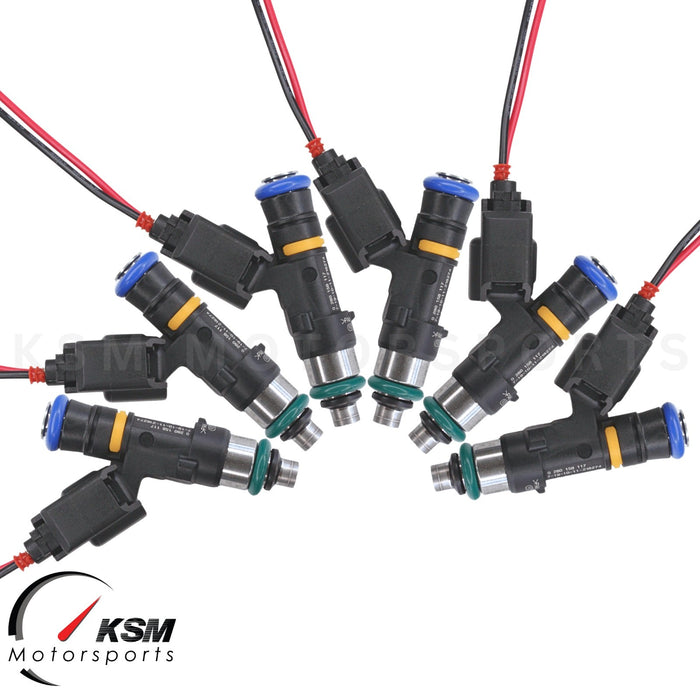 6x 1200cc 114lb fuel injectors for 2000 - 2006 BMW E46 M3 S54 fit BOSCH EV14 E85