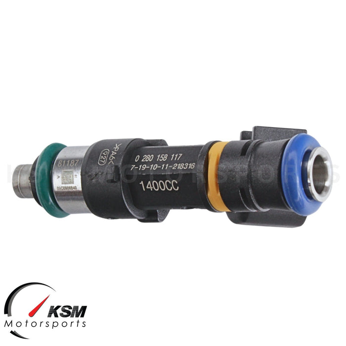 Set 6 x 1400cc 133lb fuel injectors for TOYOTA SUPRA 2JZGTE fit BOSCH EV14 E85