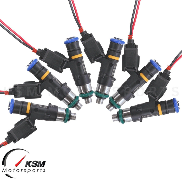 Set 6 x 1400cc 133lb fuel injectors for 2000-2006 BMW E46 M3 S54 fit BOSCH EV14