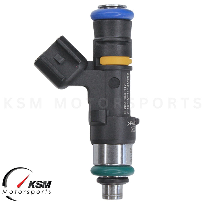 4x High Impedance Fuel Injectors 52lb 550cc EV14 Standard body USCAR plug 48.5mm