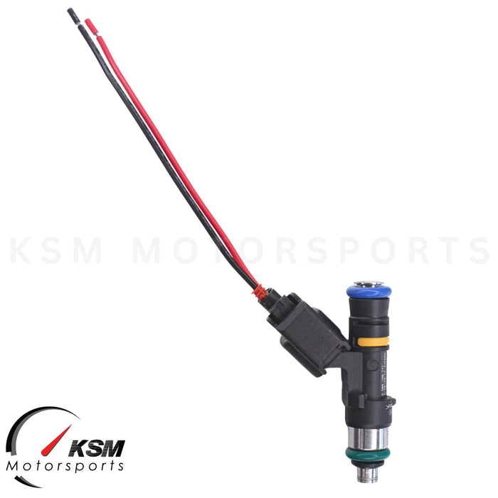 8x High Impedance Fuel Injectors 52lb 550cc EV14 Standard body USCAR plug 48.5mm