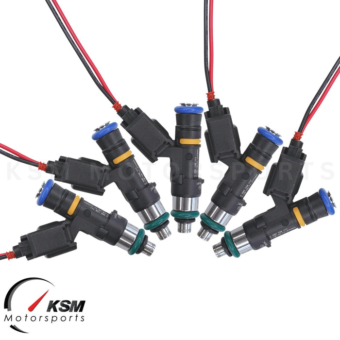 5 x 550cc fuel injectors for FORD FOCUS MK2 2.5T RS ST Fit BOSCH EV14 E85 safe