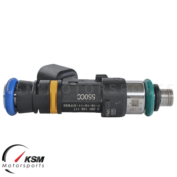 Set of 6 x 550cc 52lb fuel injectors for 2000-2006 BMW E46 M3 S54 BOSCH EV14 E85