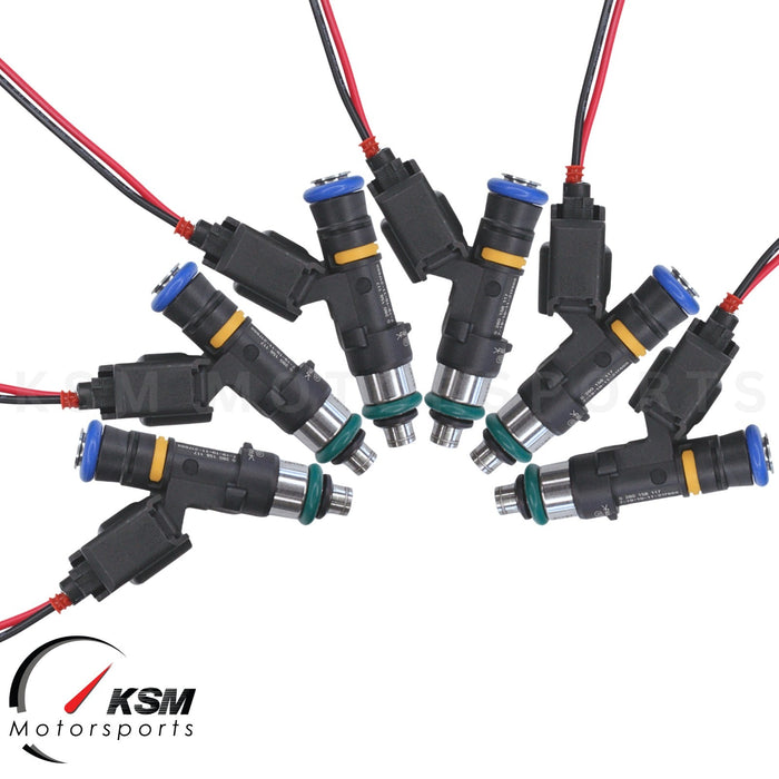 6 x 550cc 52lb fuel injectors for 1990-1996 NISSAN 300ZX TT fit BOSCH EV14 e85