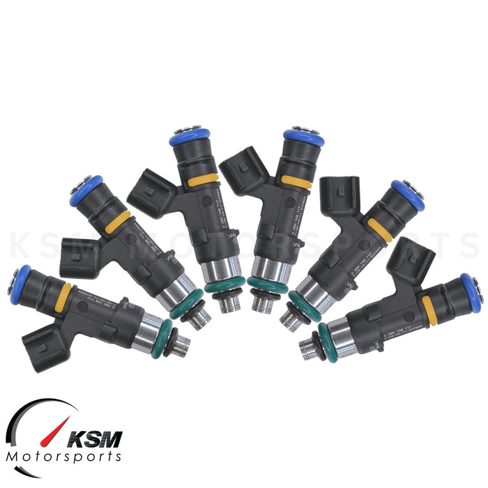 Set of 6 x 550cc 52lb fuel injectors for TOYOTA SUPRA 2JZGTE fit BOSCH EV14 e85