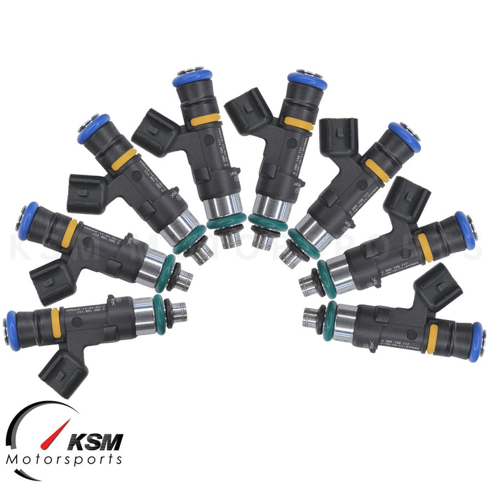 8 x EV14 52lb 550cc fuel injectors for LS2 6.0 Pontiac GTO C6 Corvette CTS-V 5.3