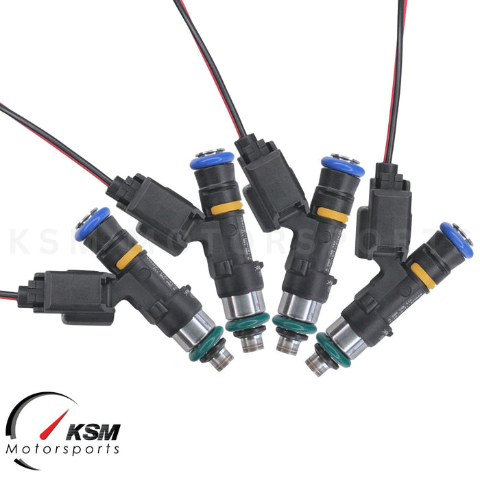 Set 4 850cc fuel injectors for 2009-2012 HYUNDAI GENESIS 2.0T fit BOSCH EV14 E85