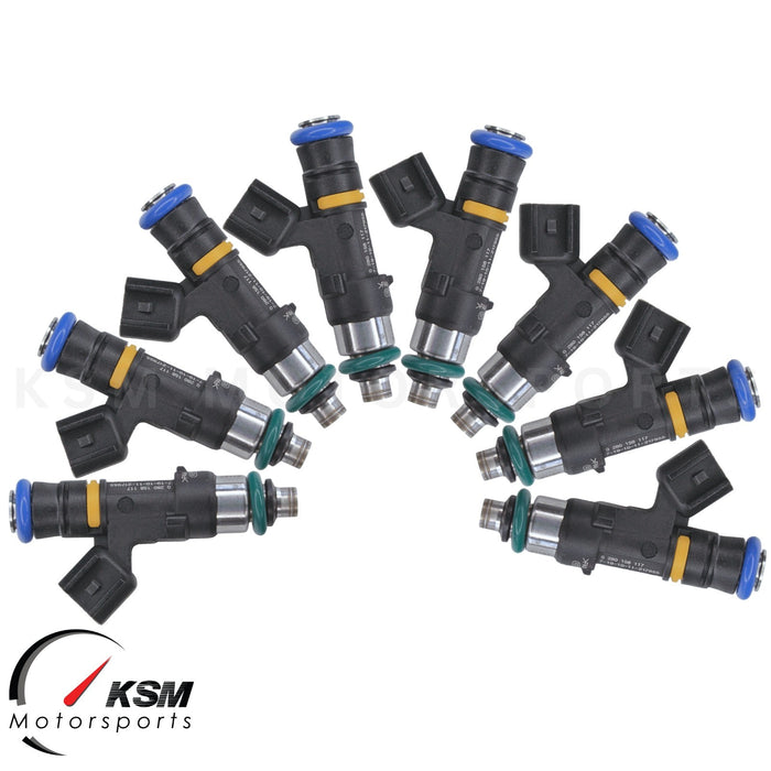 8x High Impedance Fuel Injectors 81lb 850cc EV14 Standard body USCAR plug 48.5mm