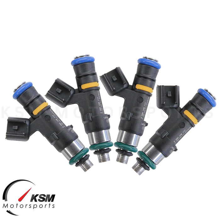 4x 310cc 30lb fuel injectors for 2009 - 2012 HYUNDAI GENESIS 2.0T Fit BOSCH EV14