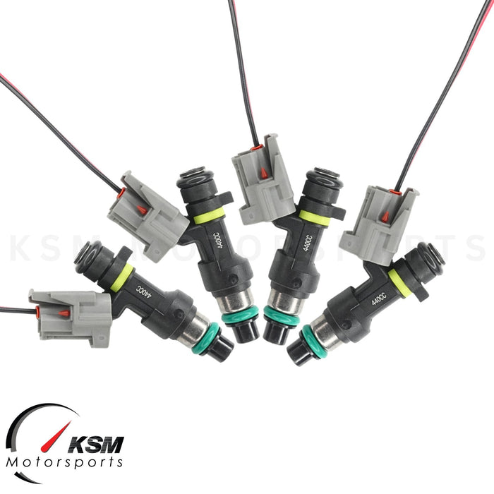 440cc fuel injectors for 02-11 Honda Acura K20A K24A 06-09 S2000 Turbo High OHMS