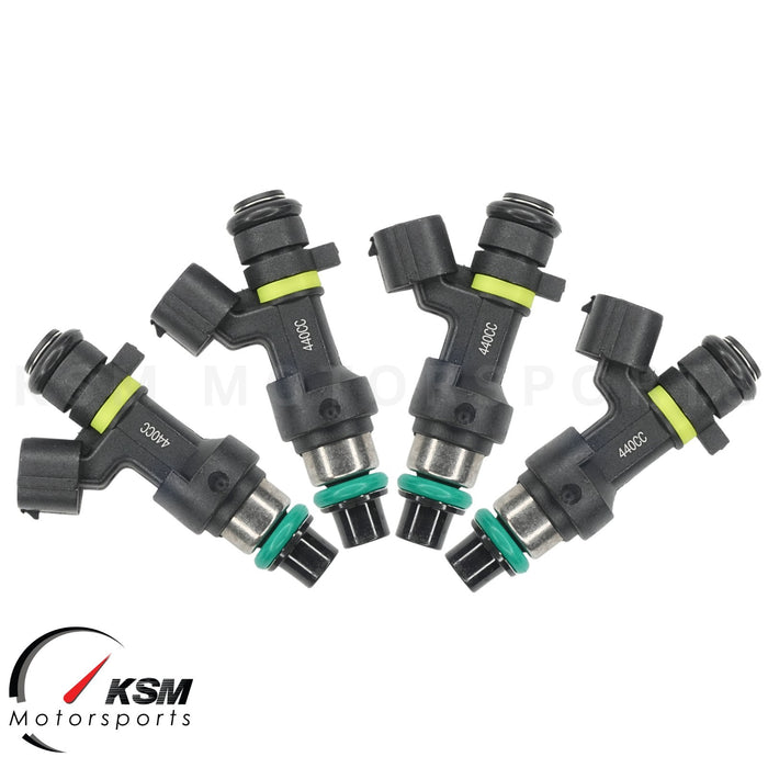 440cc fuel injectors for 02-11 Honda Acura K20A K24A 06-09 S2000 Turbo High OHMS