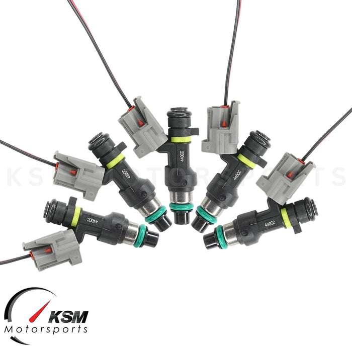 5 injecteurs de carburant 440cc pour 2009-2010 Ford Focus MK2 RS ST225 haute OHMS FIT DENSO