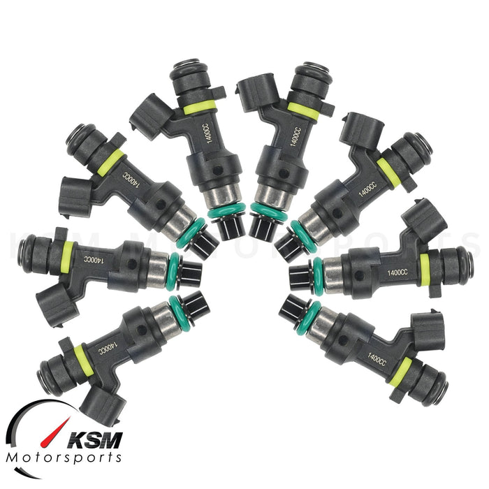 8 1400cc 133lb Einspritzdüsen für 04–10 Infiniti QX56 04–16 Nissan 5.6 V8 VK56