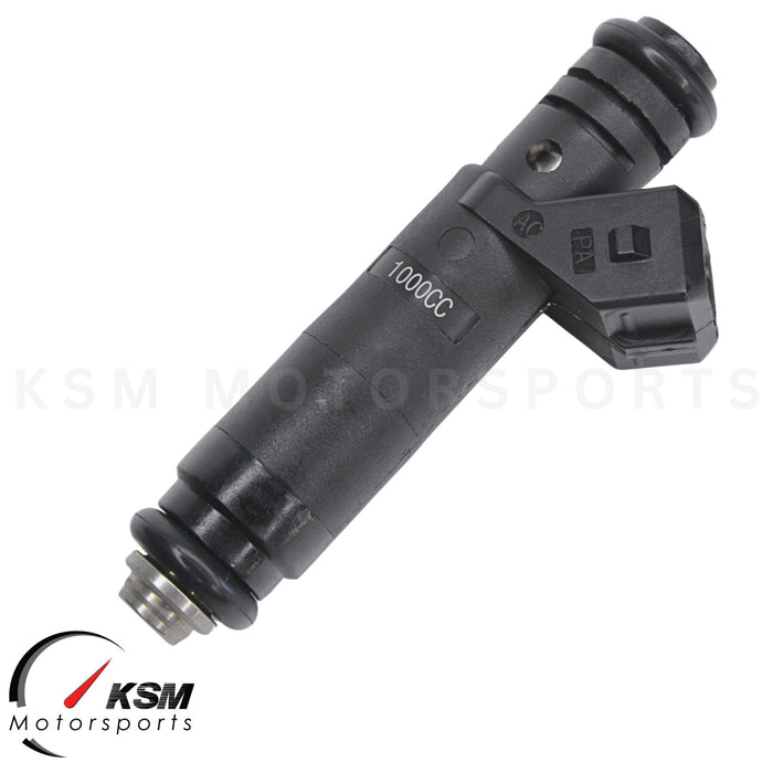 8x Fuel Injectors 95lb 1000cc High Impedance Long Style FI114961 EV1 plug (60mm)