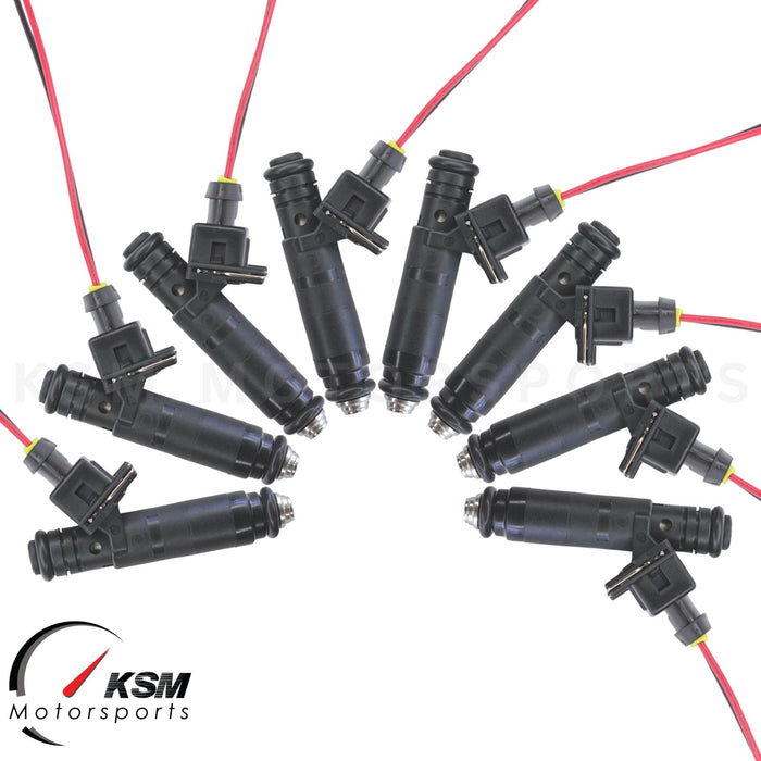 8 1200cc fit Siemens Deka 114LB High Impedance Fuel Injector EV1 107961 FI114961
