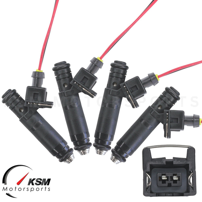 4 1300cc for Siemens Deka 124LB High Impedance Fuel Injector EV1 107961 FI114961