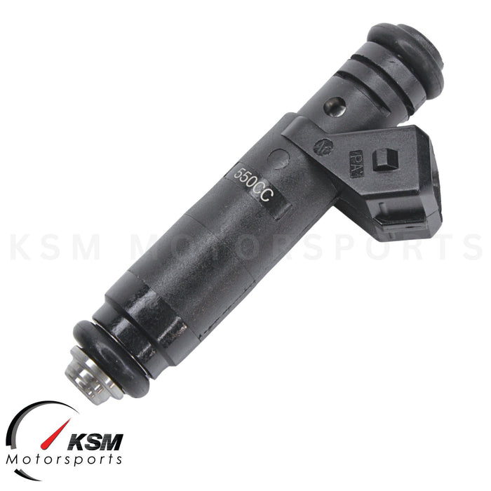 5 x Fuel Injectors 52lb 550cc High Impedance Long Style FI114961 EV1 plug 60mm