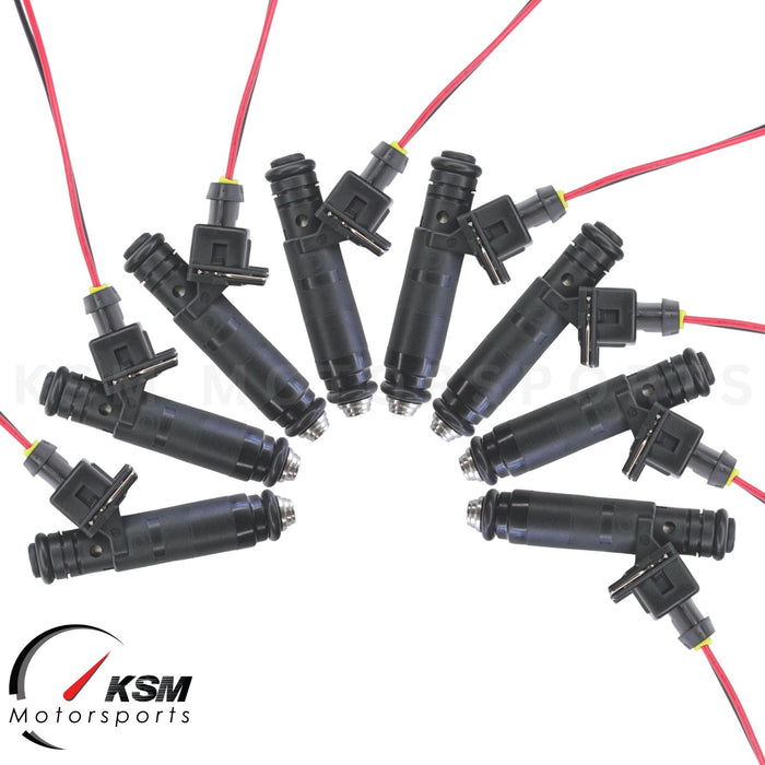 8x 550cc passend für Siemens Deka 52LB Hochimpedanz-Einspritzventile EV1 110324 FI114992