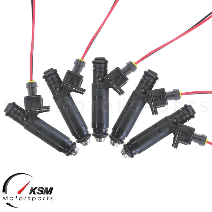 5x 750cc fit Siemens Deka 71LB High Impedance Fuel Injectors EV1 107961 FI114961