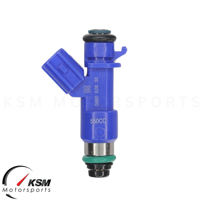 4 x 550cc fuel Injectors with Plug & Play OBD2 adapters for Honda Acura RDX