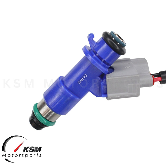 4 x 550cc fuel Injectors with Plug & Play adapters for Honda Acura RDX