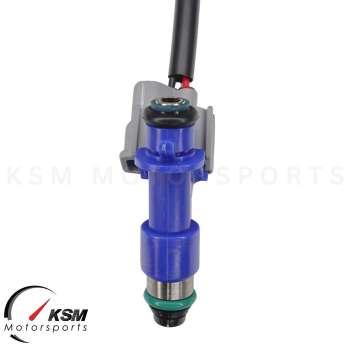 4 x 550cc fuel Injectors with Plug & Play adapters for Honda Acura RDX