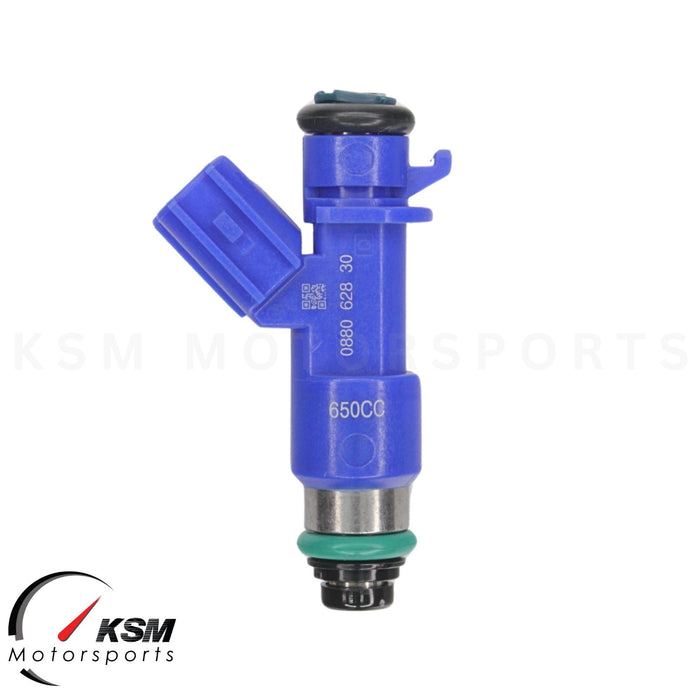 4 x 650cc fuel Injectors with Plug & Play OBD2 adapters for Honda Acura RDX