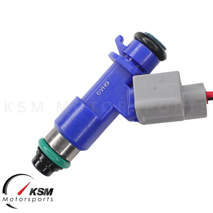 4 x 650cc fuel Injectors with Plug & Play OBD2 adapters for Honda Acura RDX