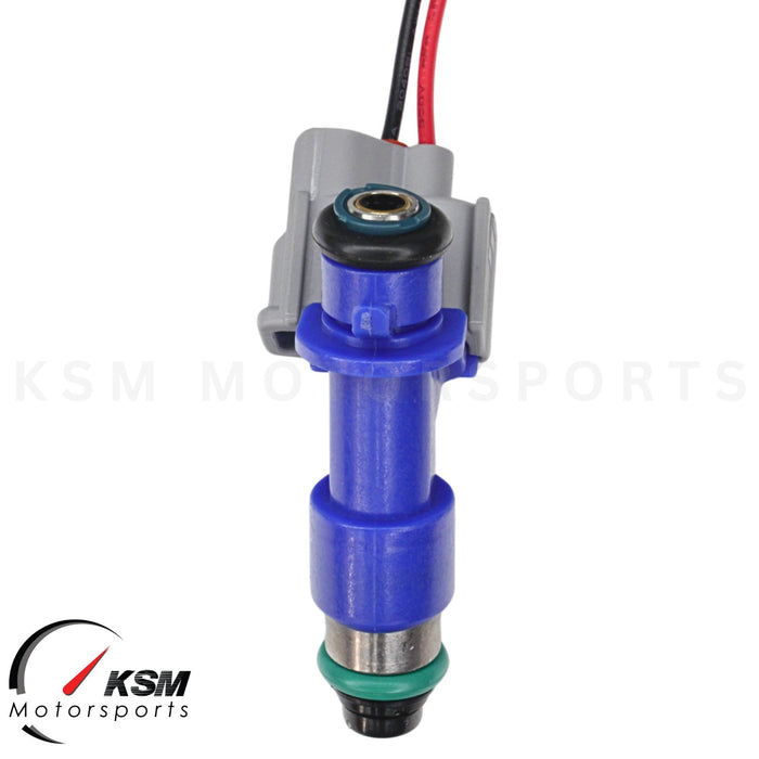 4 x 650cc fuel Injectors with Plug & Play OBD2 adapters for Honda Acura RDX