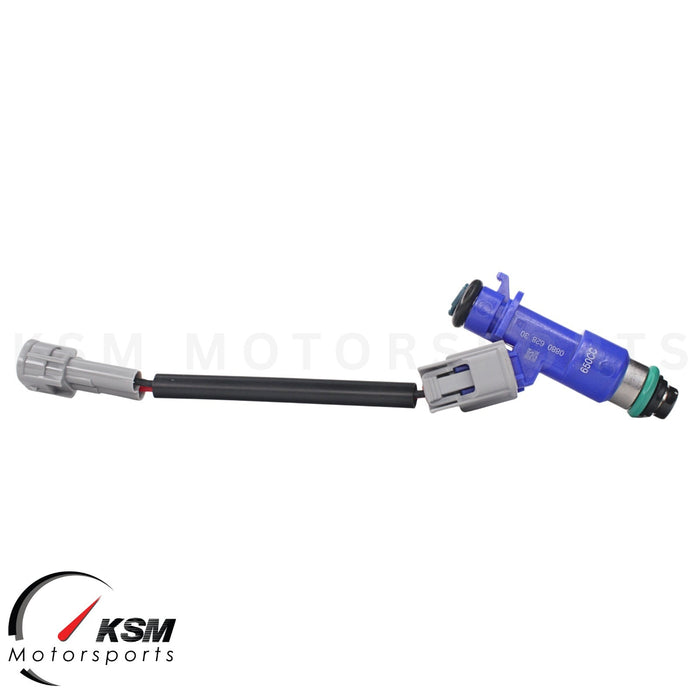 4 x 650cc fuel Injectors with Plug & Play adapters for Honda Acura RDX