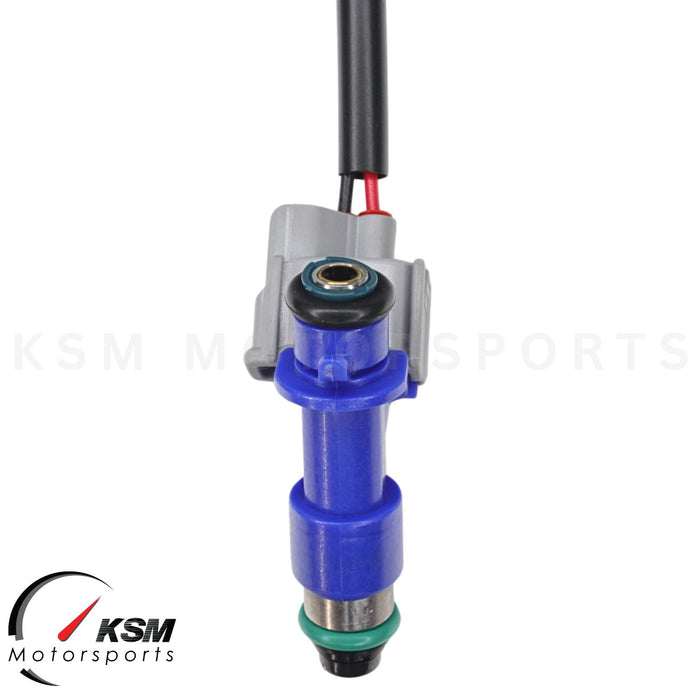 4 x 650cc fuel Injectors with Plug & Play adapters for Honda Acura RDX