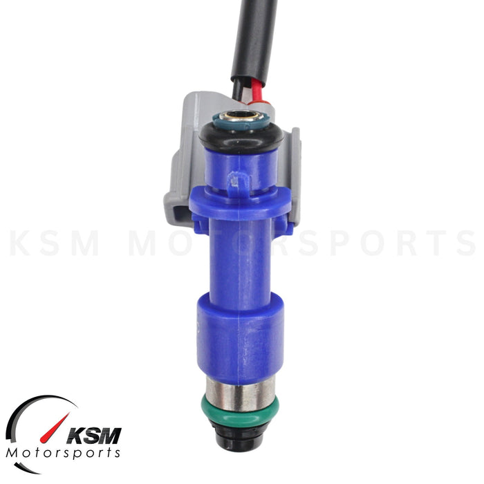 4 x 750cc fuel Injectors with Plug & Play adapters for Honda Acura RDX