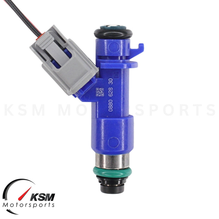 4 x 850cc fuel Injectors with Plug & Play OBD2 adapters for Honda Acura RDX