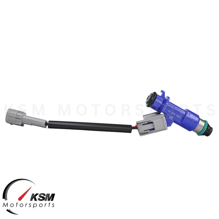 4 x 850cc fuel Injectors with Plug & Play adapters for Honda Acura RDX