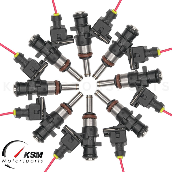 8 x 650 cc Einspritzdüsen passend für Bosch Düsenventil EV14KT Benzin 0280158040 
