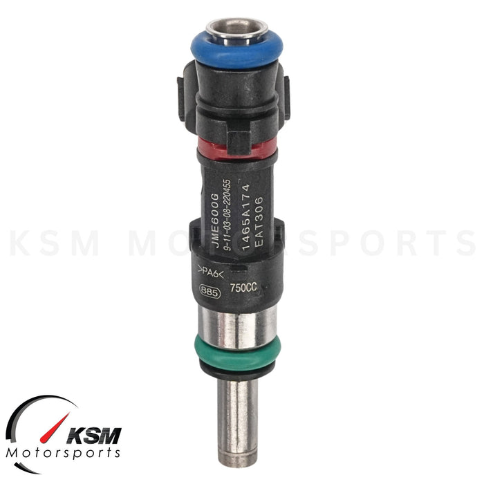 4 x 750cc EV14 Fuel Injectors fit Denso 08-15 Mitsubishi EVO 10 X 4B11 CZ4A E85