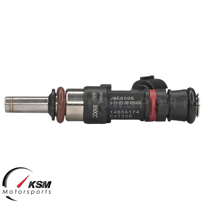 4 x 850cc EV14 Fuel Injectors fit Denso 08-15 Mitsubishi EVO 10 X 4B11 CZ4A E85