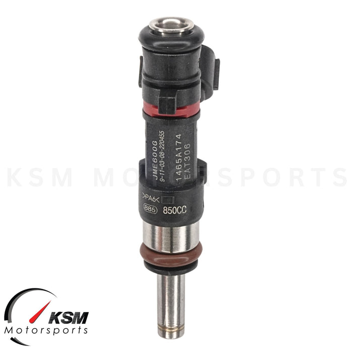 4 x 850cc EV14 Fuel Injectors fit Denso 08-15 Mitsubishi EVO 10 X 4B11 CZ4A E85