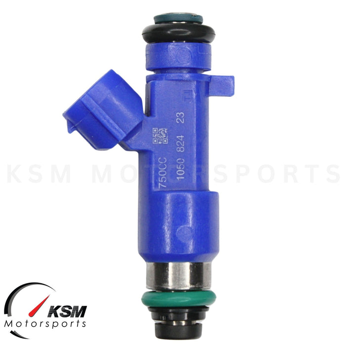 6x 750cc Fuel Injectors fit Denso For Nissan Infiniti G37 GTR 63570 14002-AN001