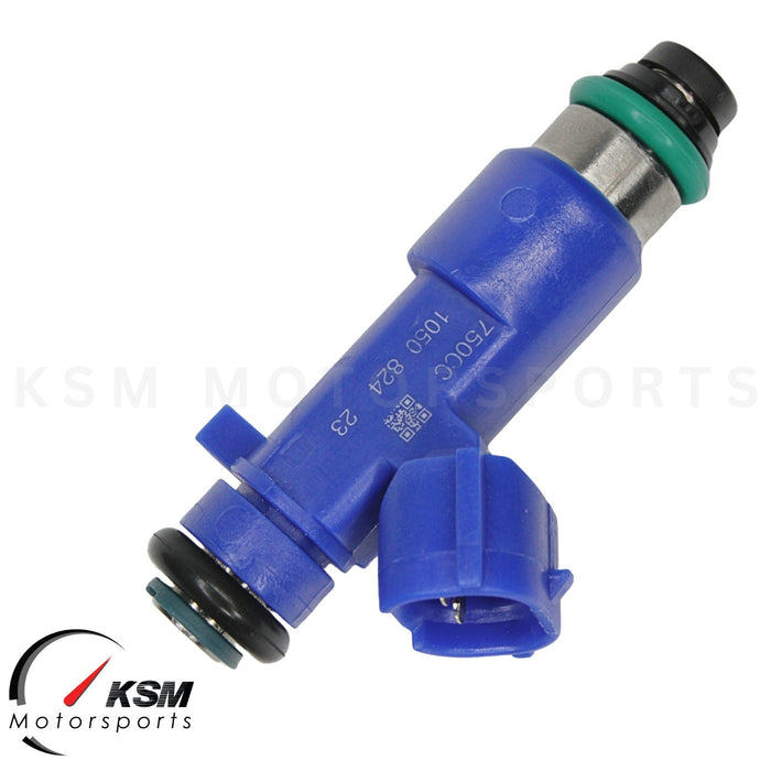 6x 750cc Fuel Injectors fit Denso For Nissan Infiniti G37 GTR 63570 14002-AN001