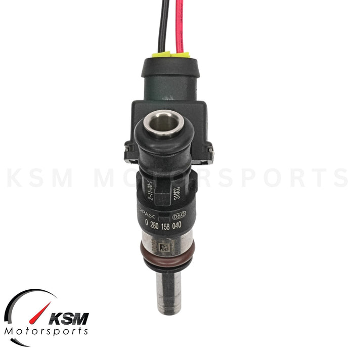 8 x 310cc 30lb Fuel Injectors fit Bosch EV14KT Long Nozzle E85 LS3 LS7 LSA